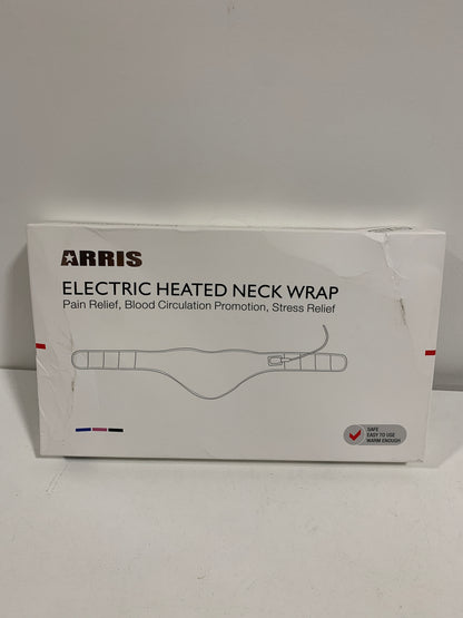 Neck Heating Pad Arris Heated Neck Wrap with Adjustable Time and Temperature Control USB Powered Neck Pain Relief