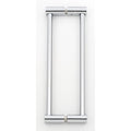 Alno G715-8-PC Contemporary I Modern Back-To-Back Pull, Polished Chrome