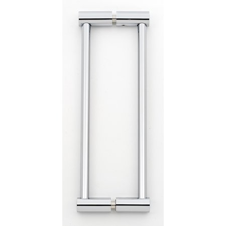 Alno G715-8-PC Contemporary I Modern Back-To-Back Pull, Polished Chrome