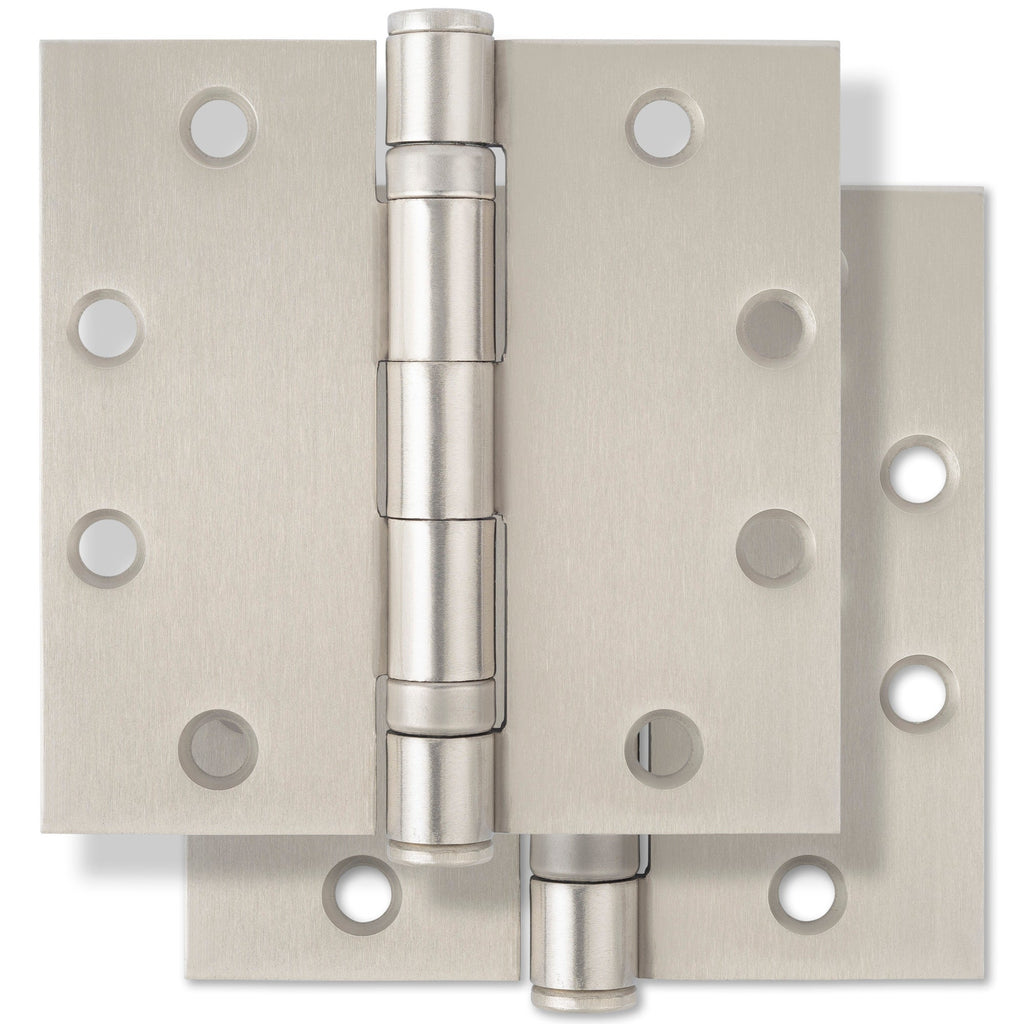 Miseno Mdh4582 4-1/2 X 4-1/2 Ball Bearing Square Corner Door Hinge - Nickel