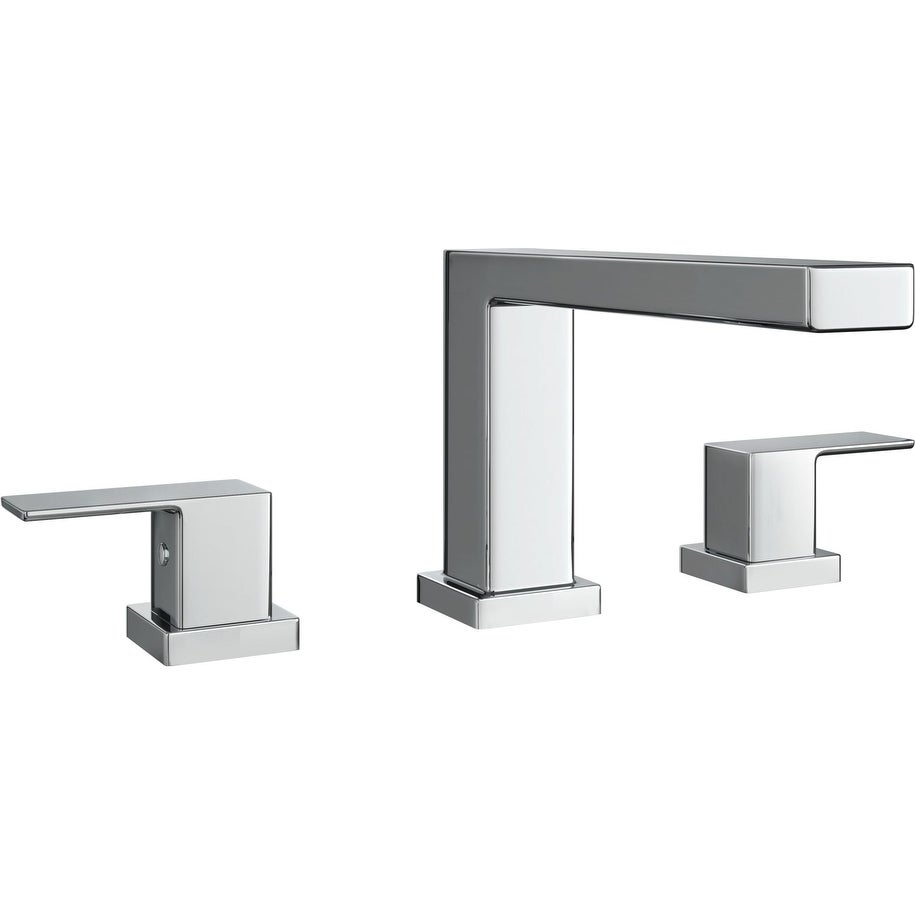PROFLO PF9870 Kelper Deck Mounted Roman Tub Filler Chrome Faucet Roman Tub Double Handle - *Plumbing