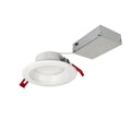 Nora NLTH-41TW-MPW Theia LED Downlight with Selectable CCT (2700K/3000K/3500K/4000K/5000K), No Housing Required (4")