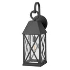 Hinkley Lighting 23305 Briar 1 Light 26" Tall Outdoor Wall Sconce Museum Black Outdoor Lighting Wall Sconces