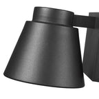 Z-Lite Asher 5 Inch Tall LED Outdoor Wall Light Asher - 544S-BK-LED - Modern Contemporary