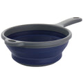 Bluemarine Collapsible Polypropylene Colander with Handle in Navy