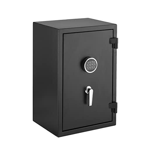 Amazon Basics Fire Resistant Security Safe with Programmable Electronic Keypad - 2.1 Cubic Feet, 16.93 X 25.98 X 13.8 Inches