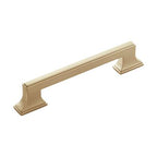 Belwith Keeler B077463 Brownstone 6-5/16’’ (160 Mm) Center to Center Traditional Cabinet Handle / Drawer Pull Champagne