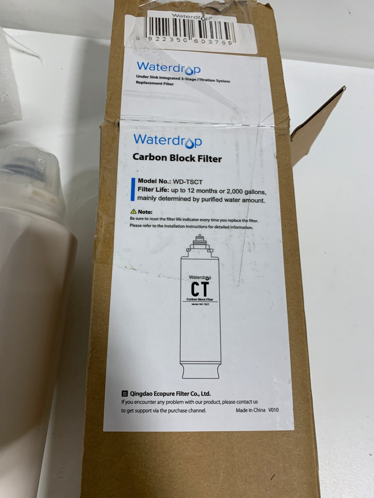 G3-N2RO Reverse Osmosis Replacement System Water Cartridge for WD-G3 System