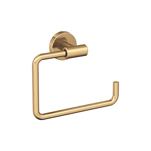 Arrondi 6-7/16 in. (164 Mm) L Towel Ring in Champagne Bronze