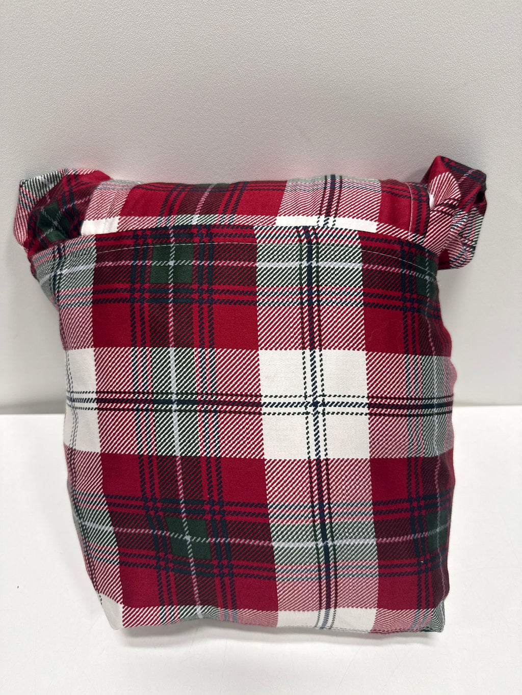 Queen 400 Thread Count Holiday Performance Sheet Set Red Plaid - Threshold - *Bedding