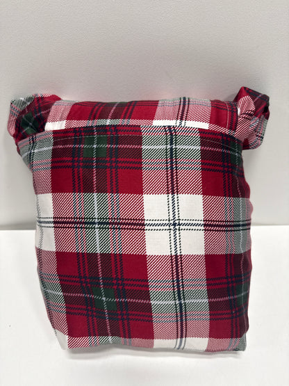 Queen 400 Thread Count Holiday Performance Sheet Set Red Plaid - Threshold