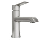 Moen Liso Spot Resist Brushed Nickel One Handle Bathroom Faucet