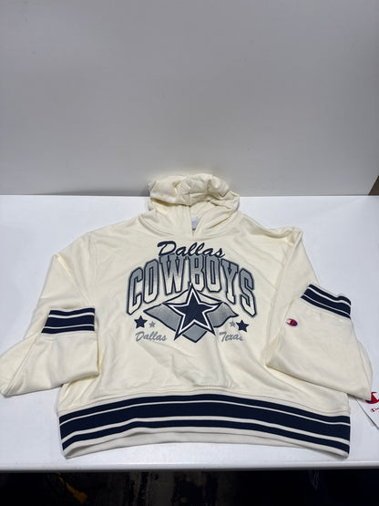 NFL Dallas Cowboys Women's Champion Crop Hoodie