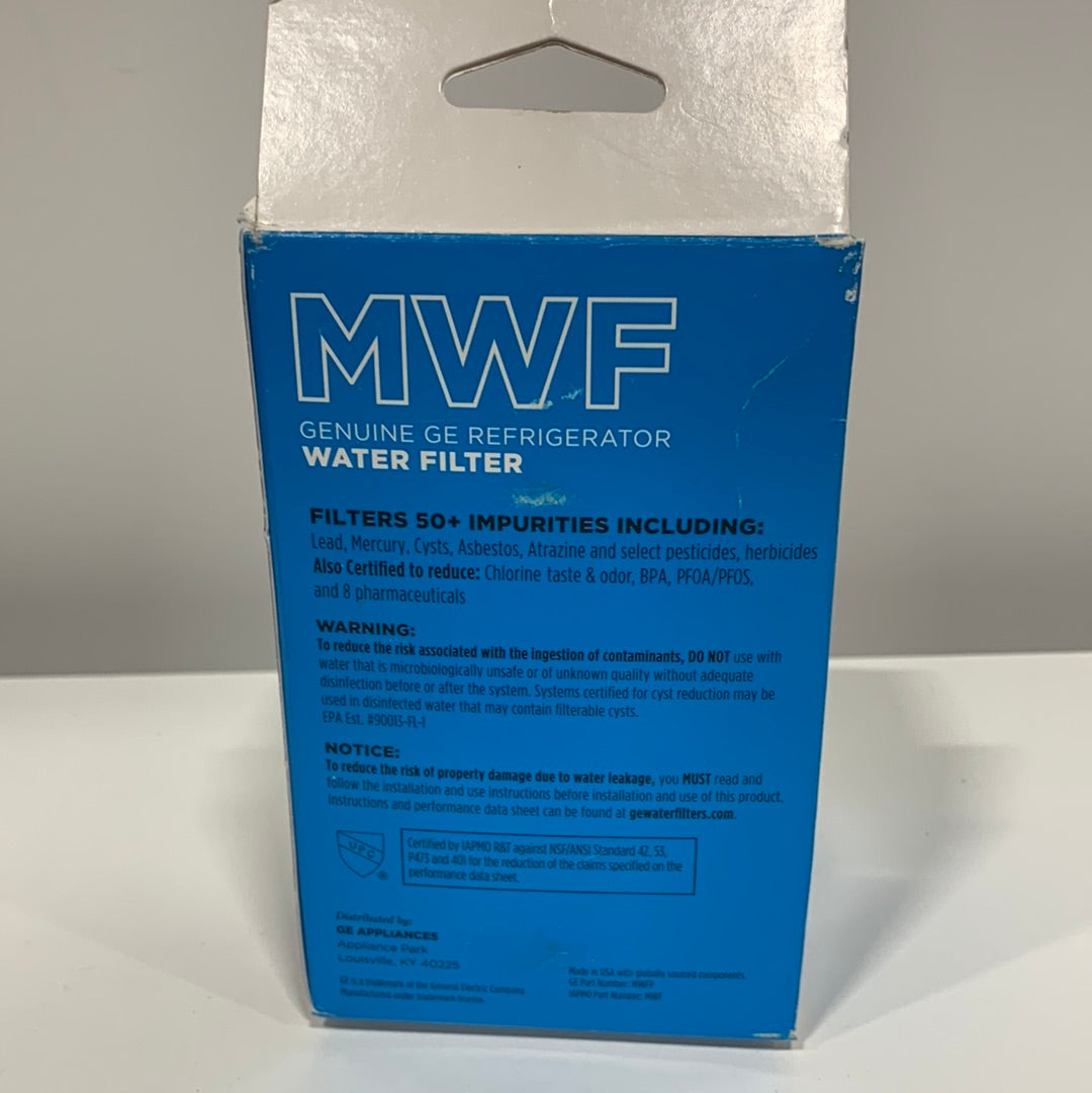 GE Genuine MWF Refrigerator Water Filter - *Kitchen Appliances