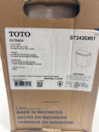 TOTO ST243E Entrada 1.28 GPF Toilet Tank - Left Hand Lever Cotton Toilets and Bidets Toilet Tanks Standard Toilet Tanks