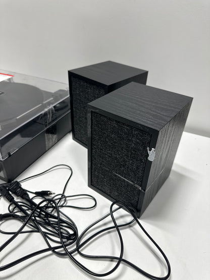 Used Victrola Harmony Bluetooth Turntable System with Speaker - Black