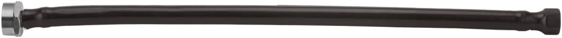 Jaclo 156-MN-SS-BRUN SS Metal Nut to Toilet, 3/8" x 12", Brunette