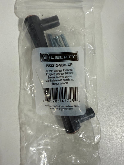 14 x Melrose 3-3/4 in. (96 Mm) Bronze with Copper Highlights Cabinet Drawer Pull