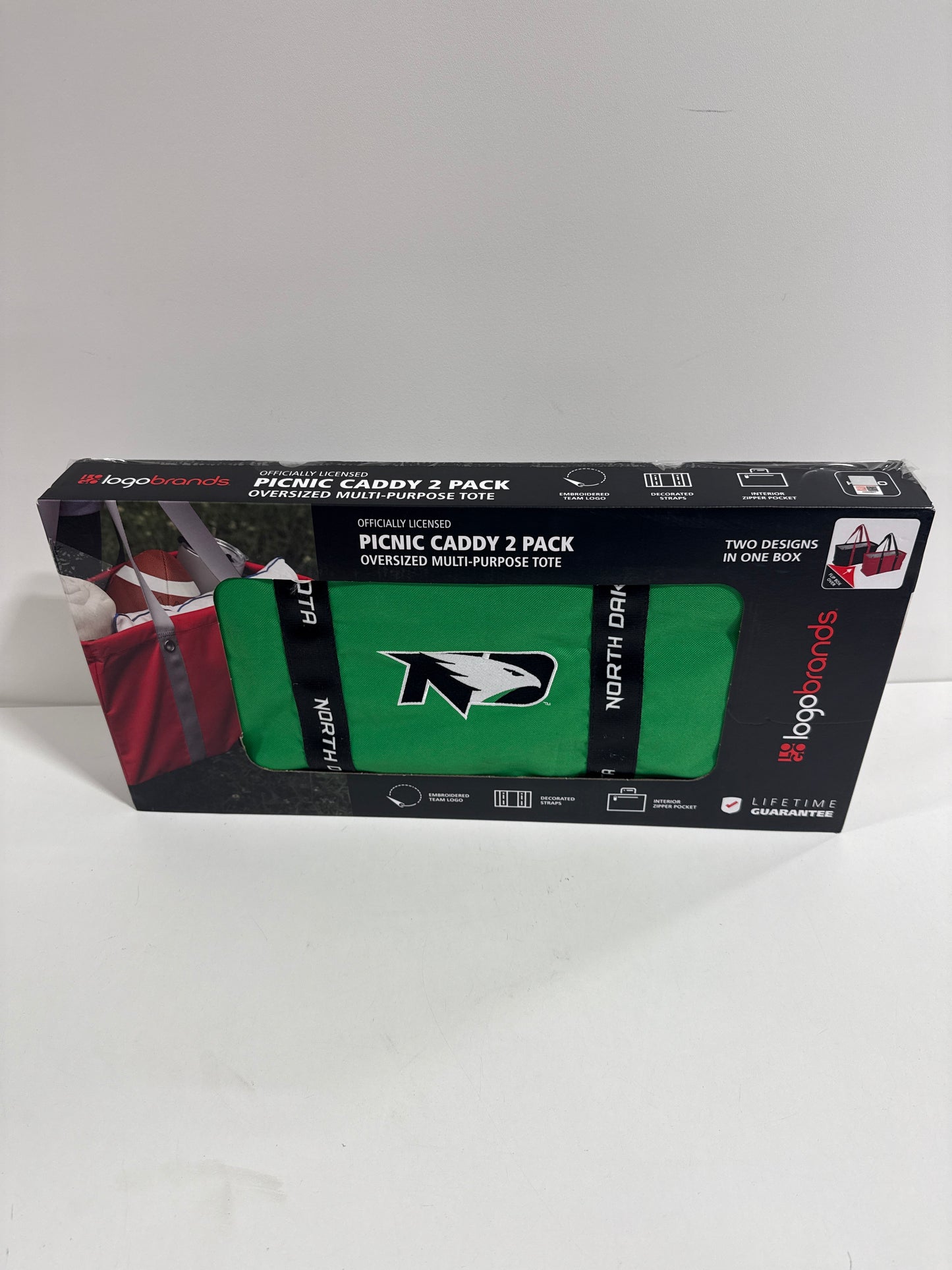 Picnic Caddy 2 Pack North Dakota Fighting Hawks