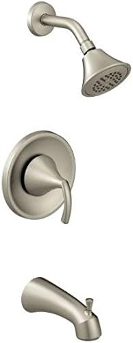 Moen T2743EPBN Glyde Posi-Temp Tub/Shower Faucet, Brushed Nickel