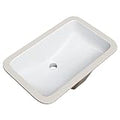 PROFLO PF1812U Norris 21" Rectangular Vitreous China Undermount Bathroom Sink with Overflow - White