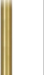 MinkaAire MA DR512 12" Ceiling Fan Downrod for 9 Ft Ceilings Soft Brass