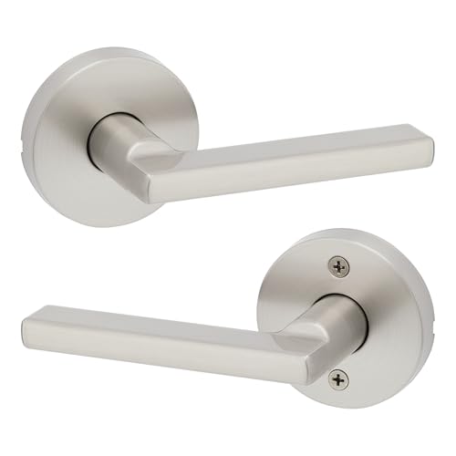 Kwikset Halifax Passage Door Lever Set with Round Rose
