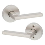 Kwikset Halifax Passage Door Lever Set with Round Rose