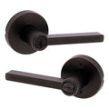 Kwikset Halifax Entry Door Handle with Lock and Key Secure Round Keyed - *Tools Hardware & Misc