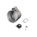 Zephyr MUA010A 10" Round Make-Up Air Kit for Zephyr Range Hoods up to 1200 CFM