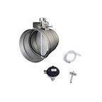 Zephyr MUA010A 10" Round Make-Up Air Kit for Zephyr Range Hoods up to 1200 CFM