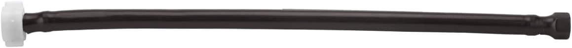 Jaclo 156-ss-brun SS Toilet Supply Tube, 3/8" x 12", Brunette
