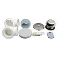 Proflo Pfwo351 1-1/2 Brass Toe Tap Tub Drain Kit - - Nickel