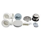 Proflo Pfwo351 1-1/2 Brass Toe Tap Tub Drain Kit - - Nickel