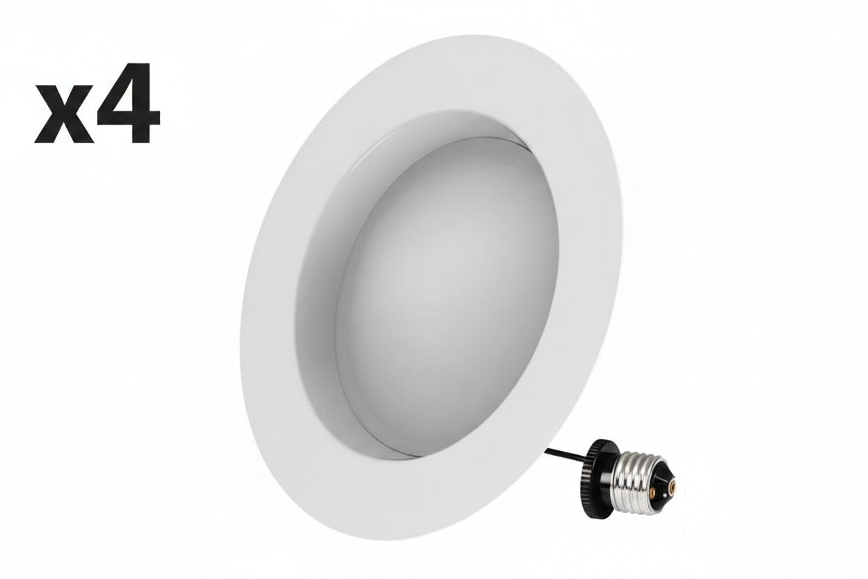 4 x Feit Electric 75W Replacement 5-CCT LED Recessed Downlight