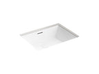 KOHLER K-21058 Brazn 21-1/4" Rectangular Undermount Bathroom Sink