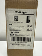 YANSUN 2.76 in. 1-Light Matte Black Vintage Industrial Bulb Wall Sconce for Bathroom Stair Bedroom