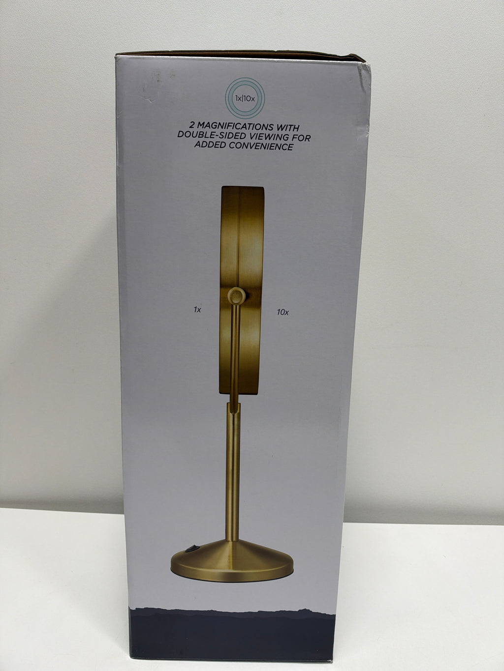 Conair Brushed Brass Lighted Makeup Mirror