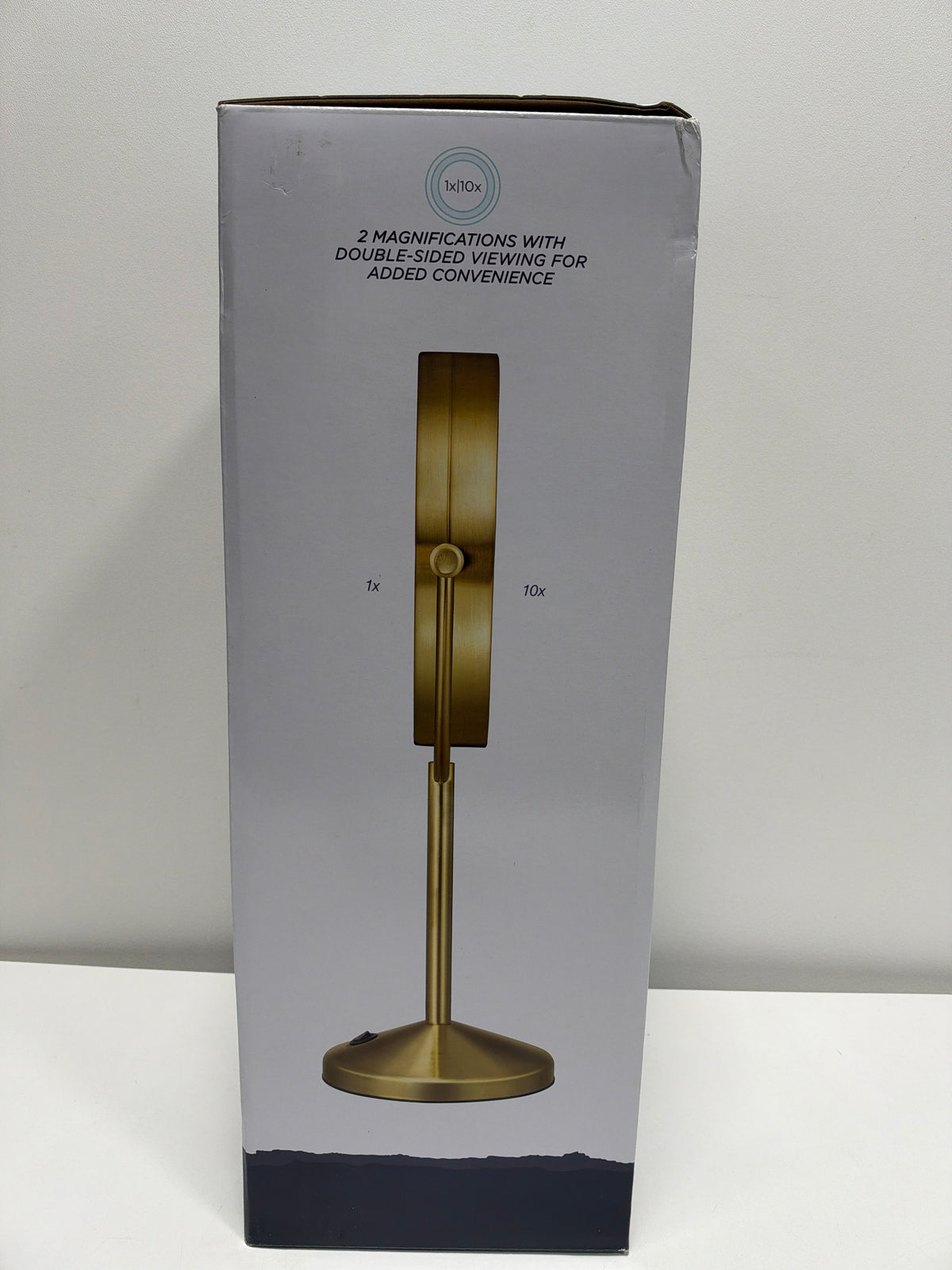 Conair Brushed Brass Lighted Makeup Mirror