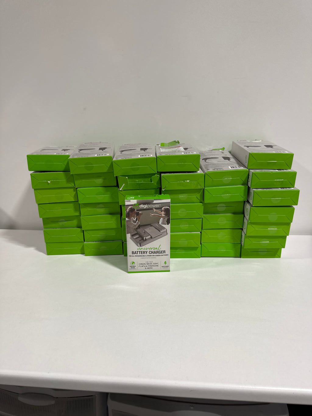 Lot of 42 - Digipower - Universal Camera Battery Charger - Black - *Cameras Camcorders & Drones