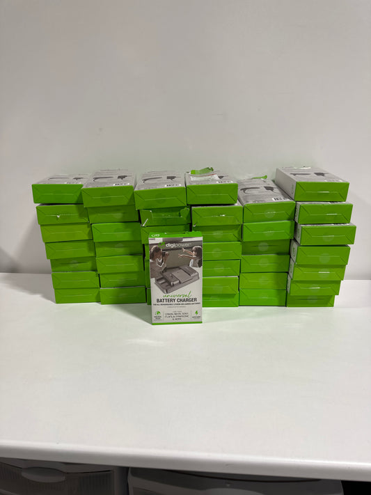 Lot of 42 - Digipower - Universal Camera Battery Charger - Black