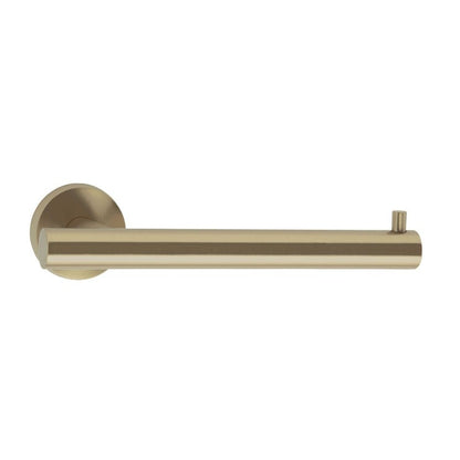 Arrondi Champagne Bronze Contemporary Single Post Toilet Paper Holder