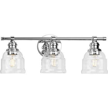 Progress Lighting Ambrose 21 Inch 3 Light Bath Vanity Light Ambrose - P300375-015 - Farmhouse