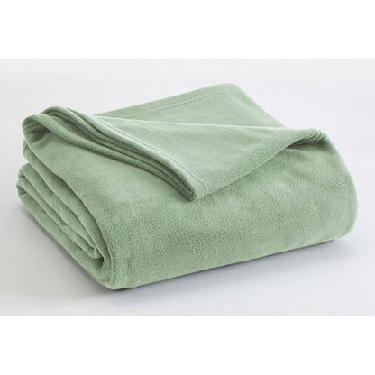 Vellux Microfleece Desert Sage Polyester Full/Queen Blanket