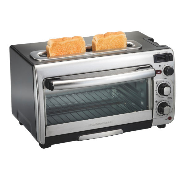 Hamilton Beach 2-in-1 Toaster Oven, Multicolor