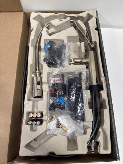 Brizo 64144LF Litze 1.8 GPM Pre-Rinse Pull-Down Kitchen Faucet with Industrial Handle