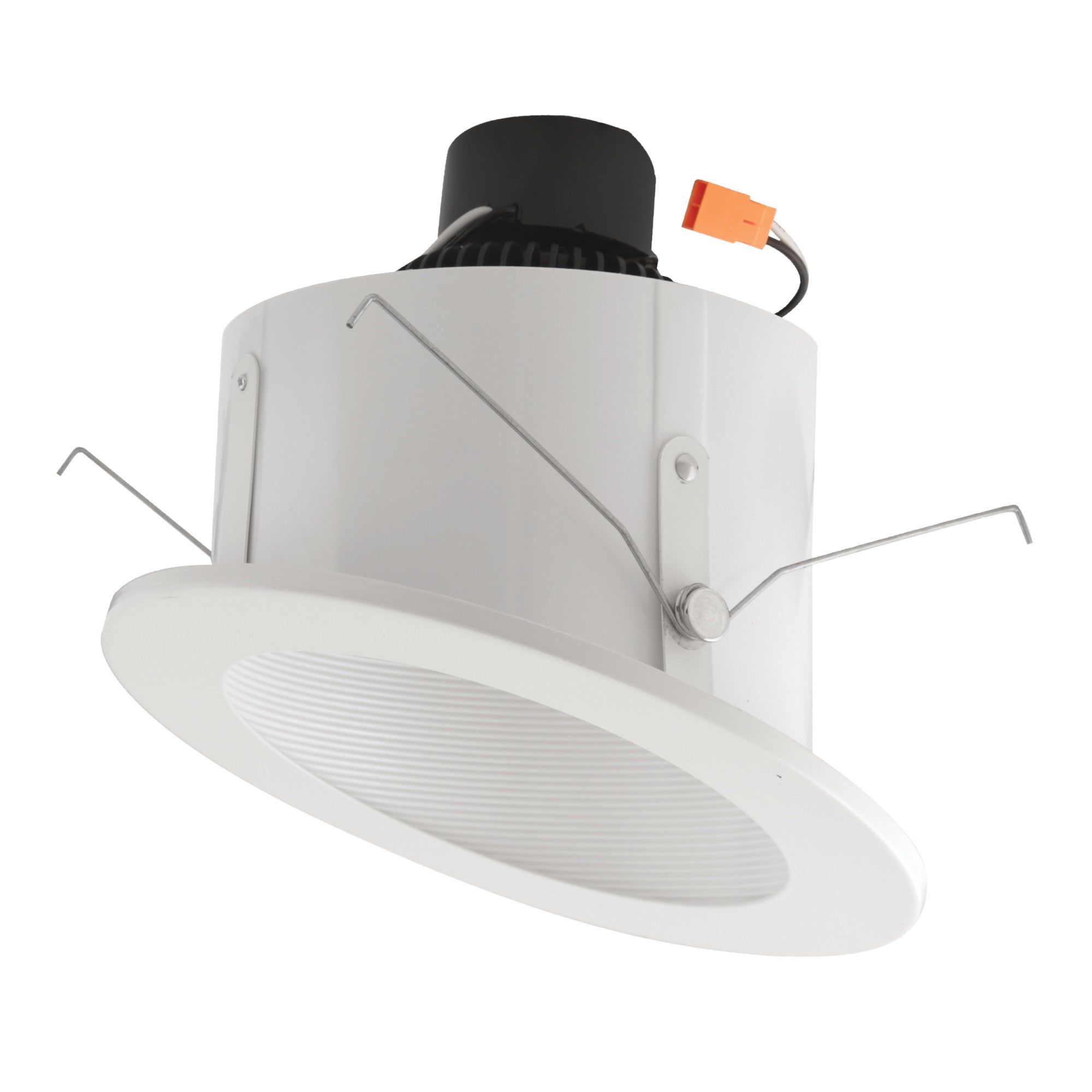 Elco El714ct5 the Slant System 6 Integrated LED Baffle Recessed Trim - White