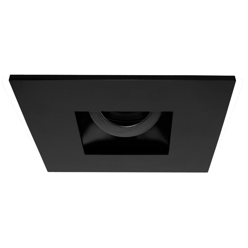 Elco ELK4227 the Koto System 4’’ Adjustable Square Pinhole Trim Black Lighting Accessories - *Lighting & Electrical