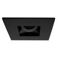 Elco ELK4227 the Koto System 4’’ Adjustable Square Pinhole Trim Black Lighting Accessories - *Lighting & Electrical