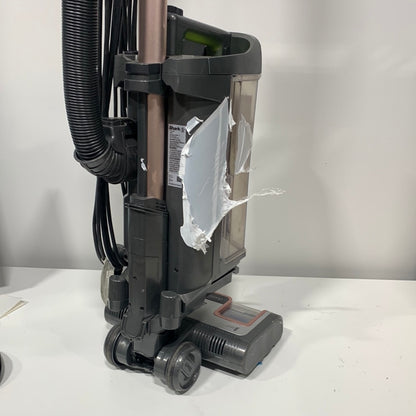 Used Shark - Vertex DuoClean PowerFin Upright Vacuum with Powered Lift-Away and Self-Cleaning Brushroll - Rose Gold